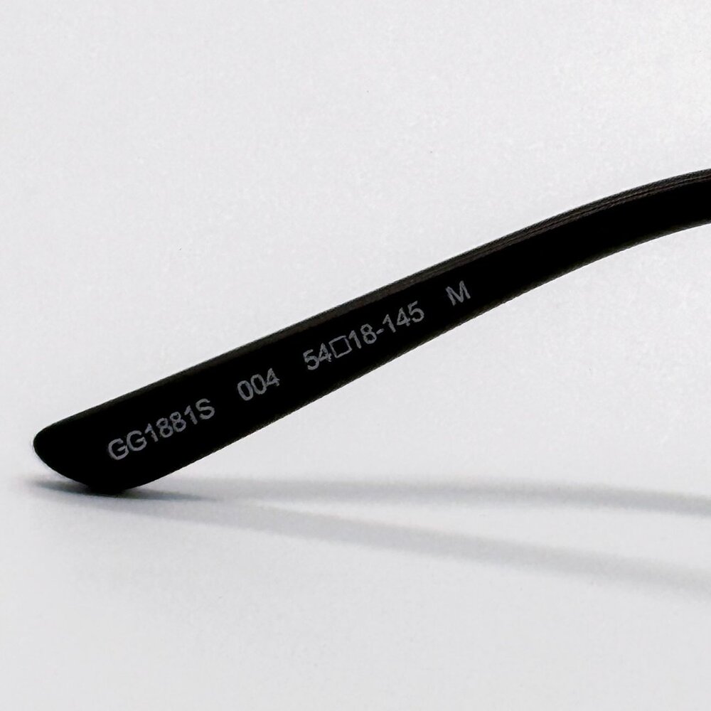 NEW GUCCI SUNGLASSES SILVER UNISEX EYEWEAR GUCCI GG1881S 004 - Picture 8 of 10